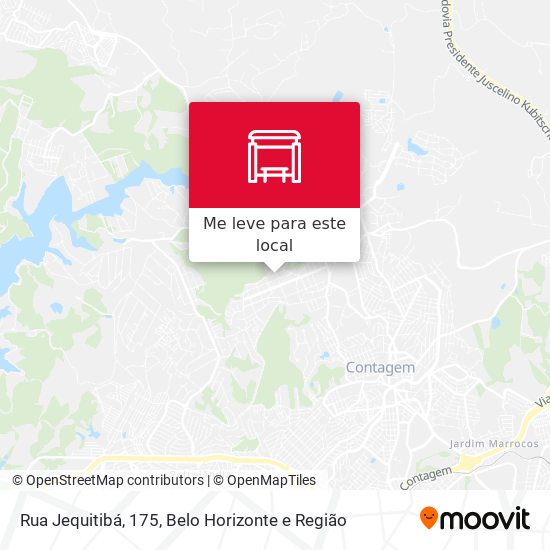 Rua Jequitibá, 175 mapa
