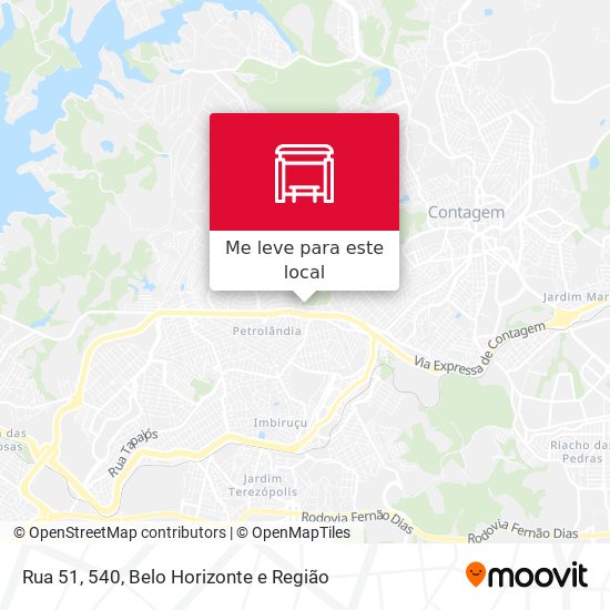 Rua 51, 540 mapa