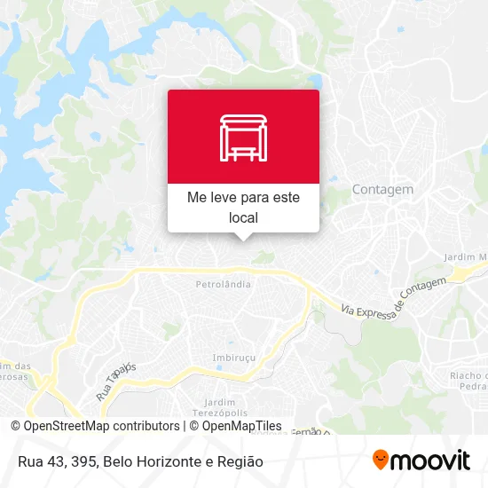 Rua 43, 395 mapa