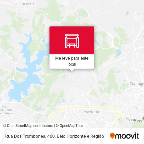 Rua Dos Trombones, 400 mapa