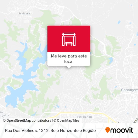 Rua Dos Violinos, 1312 mapa