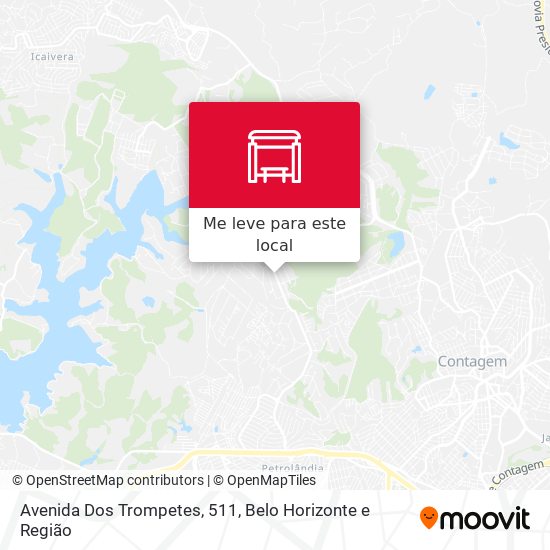 Avenida Dos Trompetes, 511 mapa