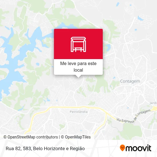 Rua 82, 583 mapa