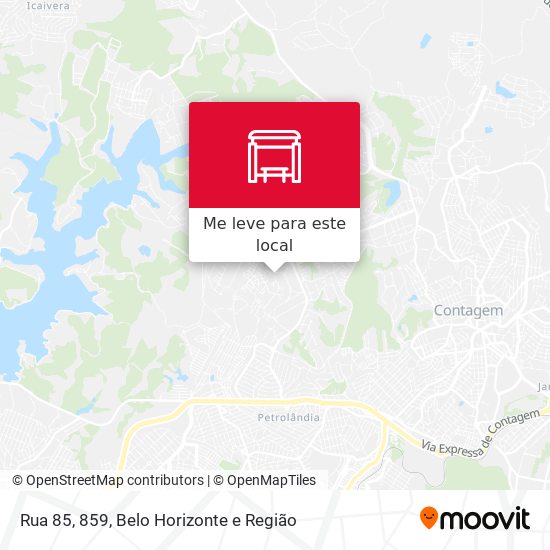 Rua 85, 859 mapa