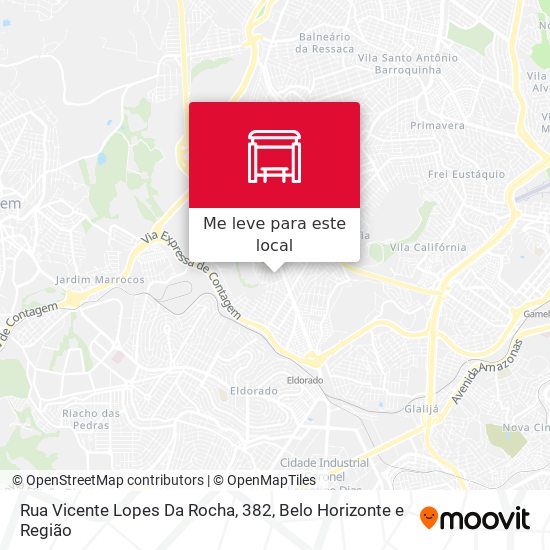 Rua Vicente Lopes Da Rocha, 382 mapa