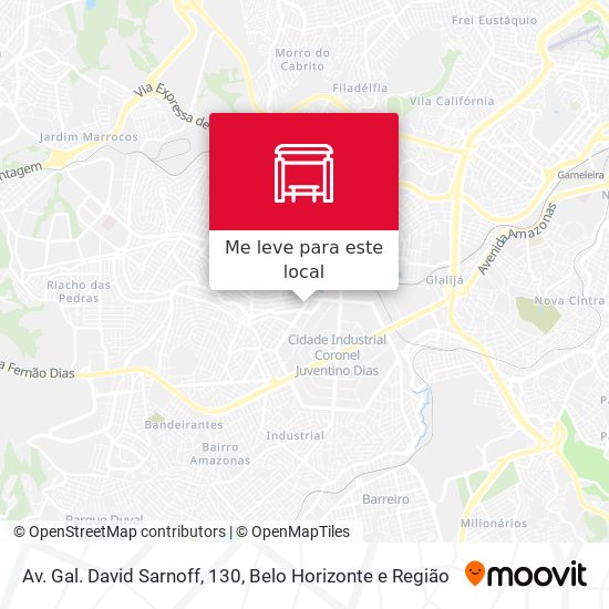 Av. Gal. David Sarnoff, 130 mapa