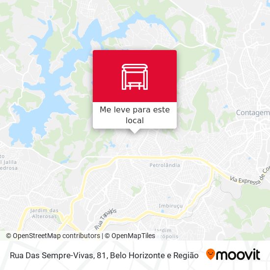 Rua Das Sempre-Vivas, 81 mapa