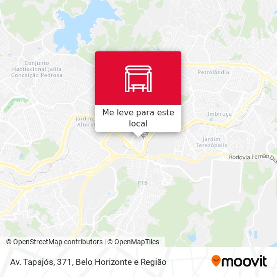 Av. Tapajós, 371 mapa