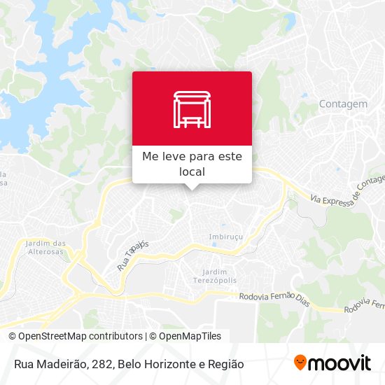 Rua Madeirão, 282 mapa