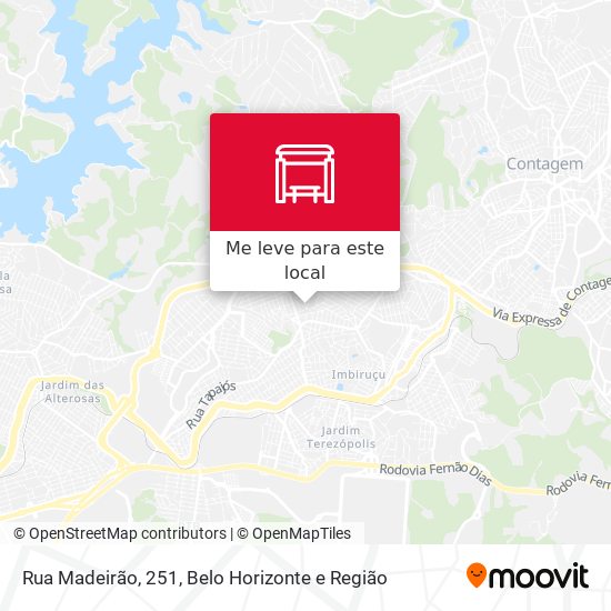 Rua Madeirão, 251 mapa