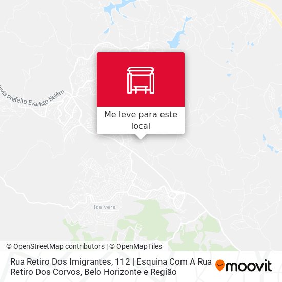 Rua Retiro Dos Imigrantes, 112 | Esquina Com A Rua Retiro Dos Corvos mapa