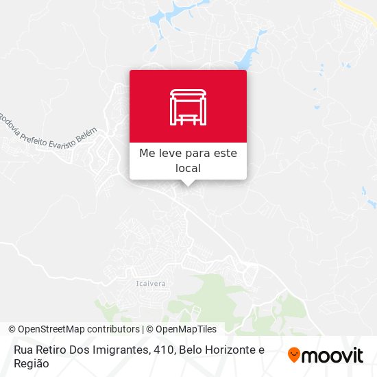 Rua Retiro Dos Imigrantes, 410 mapa