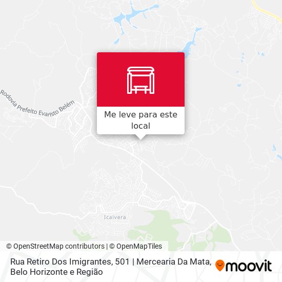 Rua Retiro Dos Imigrantes, 501 | Mercearia Da Mata mapa