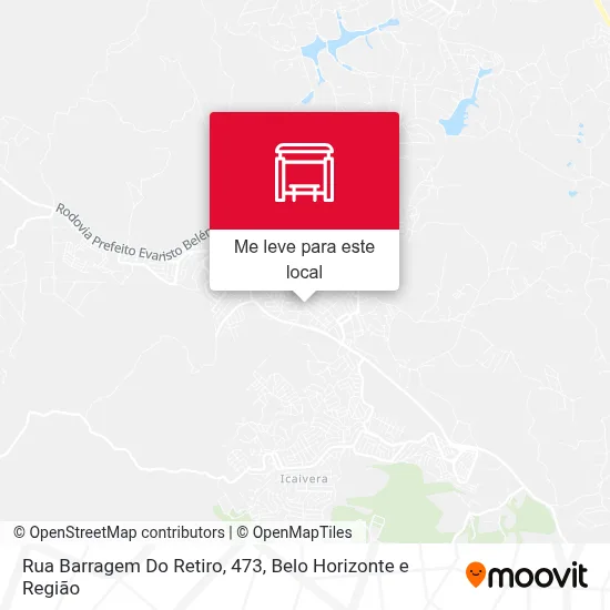 Rua Barragem Do Retiro, 473 mapa