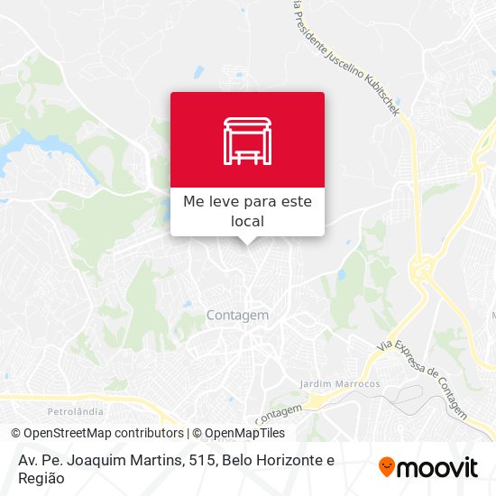 Av. Pe. Joaquim Martins, 515 mapa