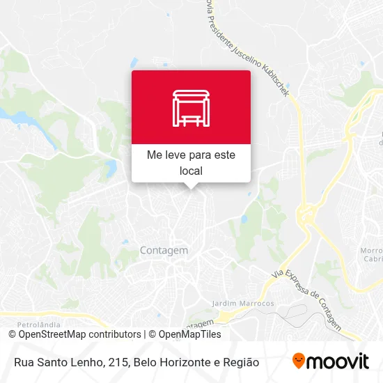 Rua Santo Lenho, 215 mapa