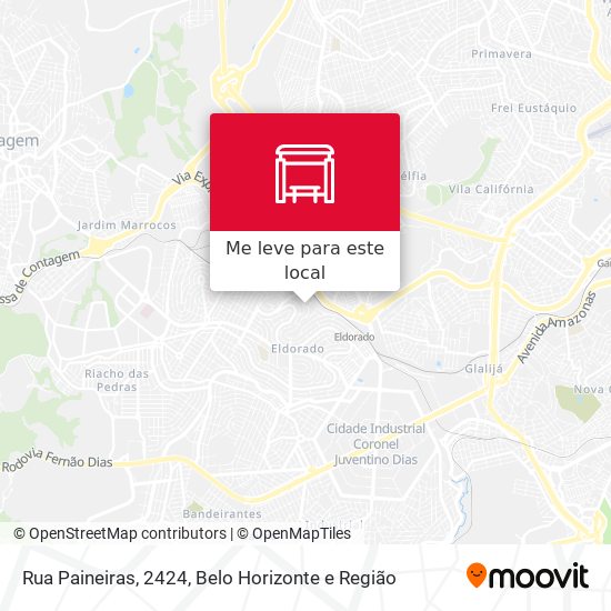 Rua Paineiras, 2424 mapa