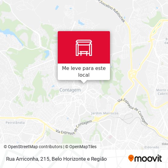 Rua Arriconha, 215 mapa
