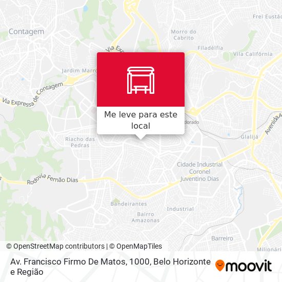 Av. Francisco Firmo De Matos, 1000 mapa