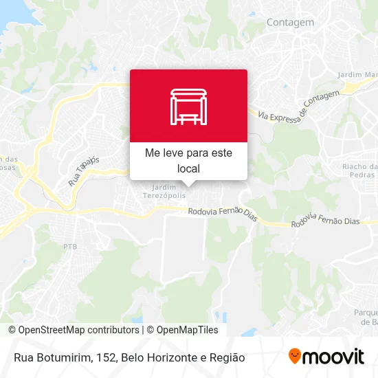 Rua Botumirim, 152 mapa
