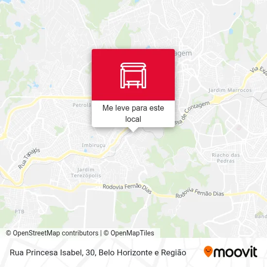 Rua Princesa Isabel, 30 mapa