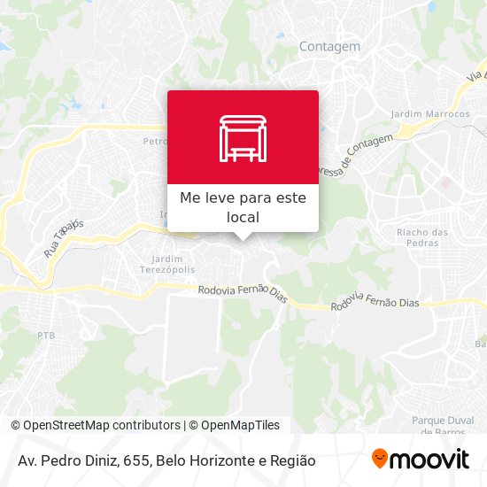 Av. Pedro Diniz, 655 mapa