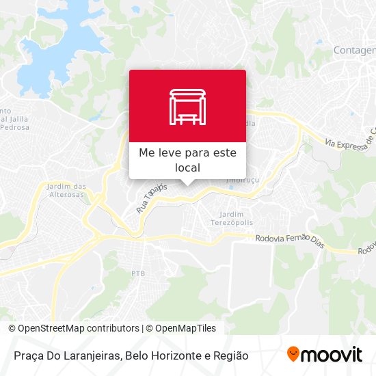 Praça Do Laranjeiras mapa