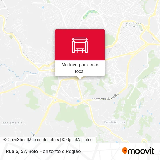 Rua 6, 57 mapa