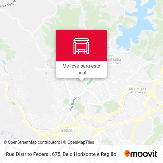 Rua Distrito Federal, 675 mapa