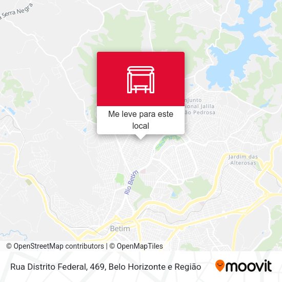 Rua Distrito Federal, 469 mapa