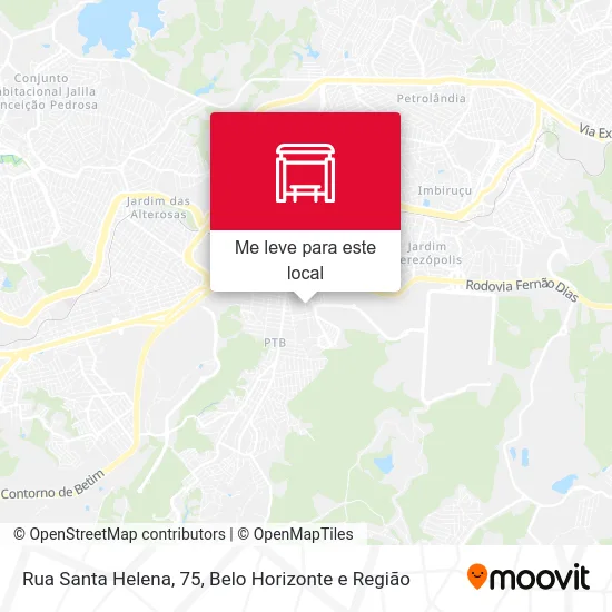 Rua Santa Helena, 75 mapa