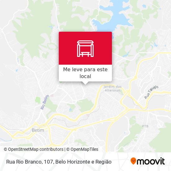 Rua Rio Branco, 107 mapa