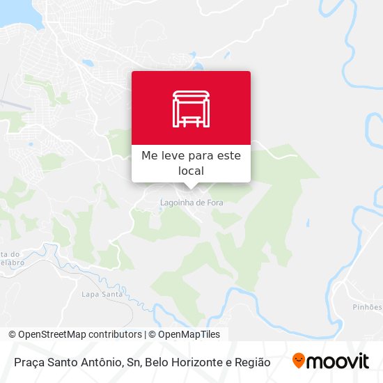 Praça Santo Antônio, Sn mapa