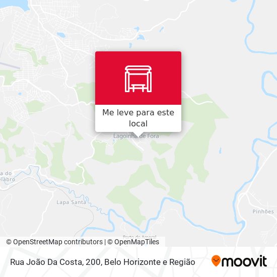 Rua João Da Costa, 200 mapa