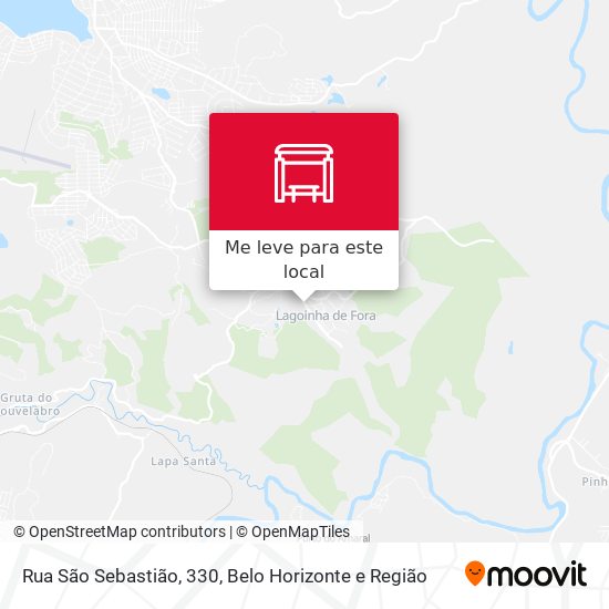 Rua São Sebastião, 330 mapa