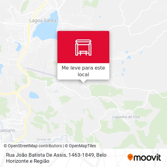 Rua João Batista De Assis, 1463-1849 mapa
