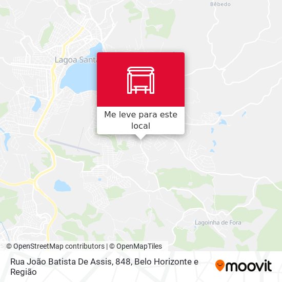 Rua João Batista De Assis, 848 mapa