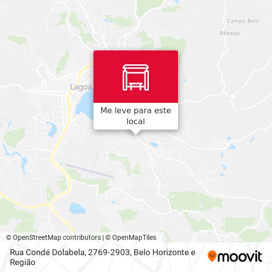 Rua Condé Dolabela, 2769-2903 mapa