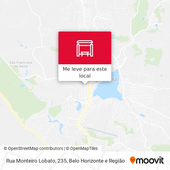 Rua Monteiro Lobato, 235 mapa