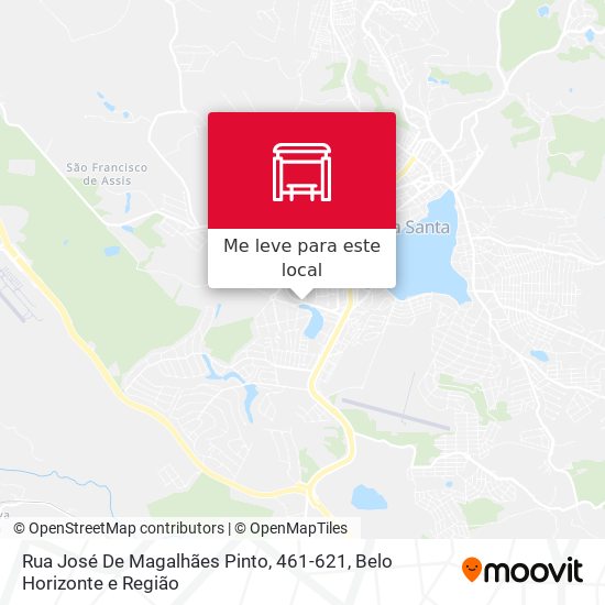 Rua José De Magalhães Pinto, 461-621 mapa