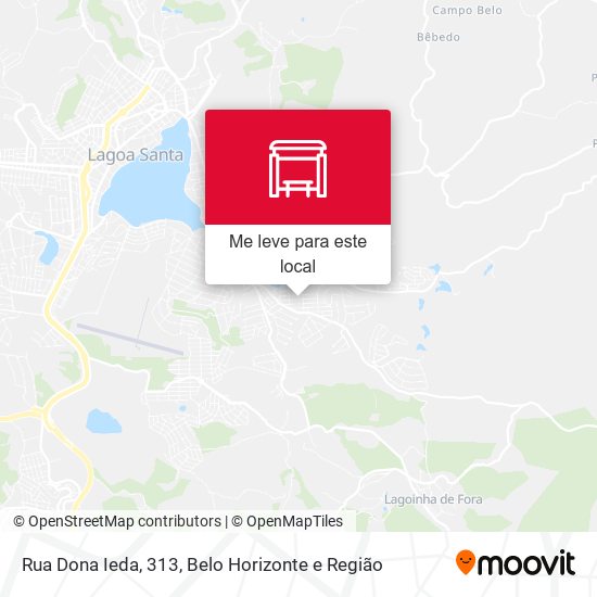 Rua Dona Ieda, 313 mapa