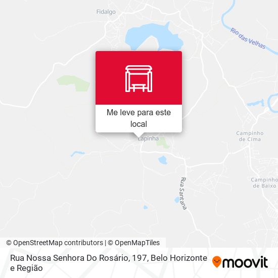 Rua Nossa Senhora Do Rosário, 197 mapa