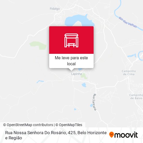 Rua Nossa Senhora Do Rosário, 425 mapa