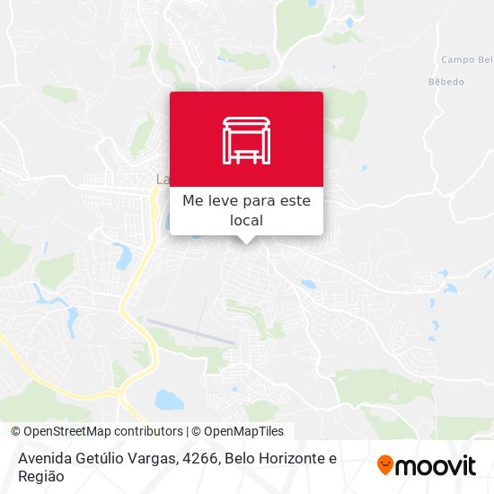 Avenida Getúlio Vargas, 4266 mapa