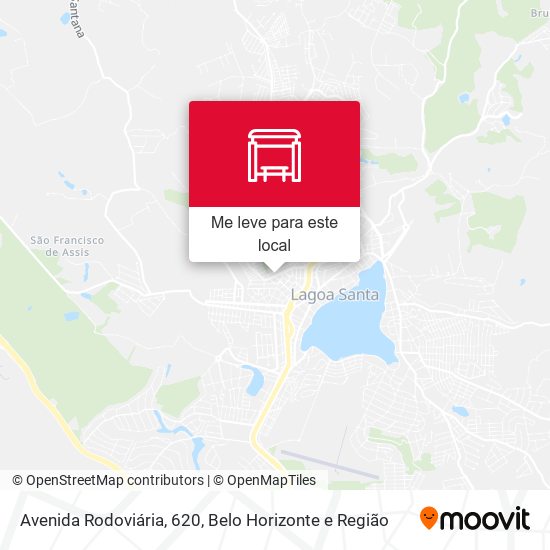 Avenida Rodoviária, 620 mapa