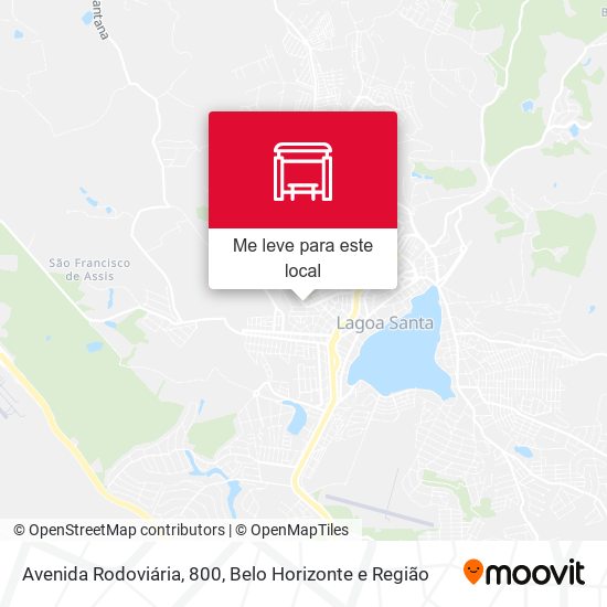 Avenida Rodoviária, 800 mapa
