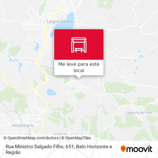 Rua Ministro Salgado Filho, 651 mapa