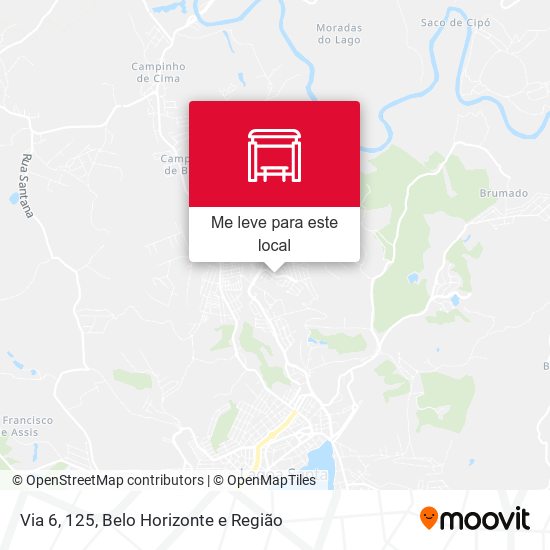 Via 6, 125 mapa