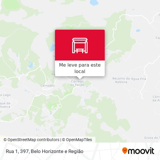 Rua 1, 397 mapa