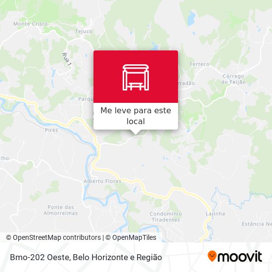 Bmo-202 Oeste mapa